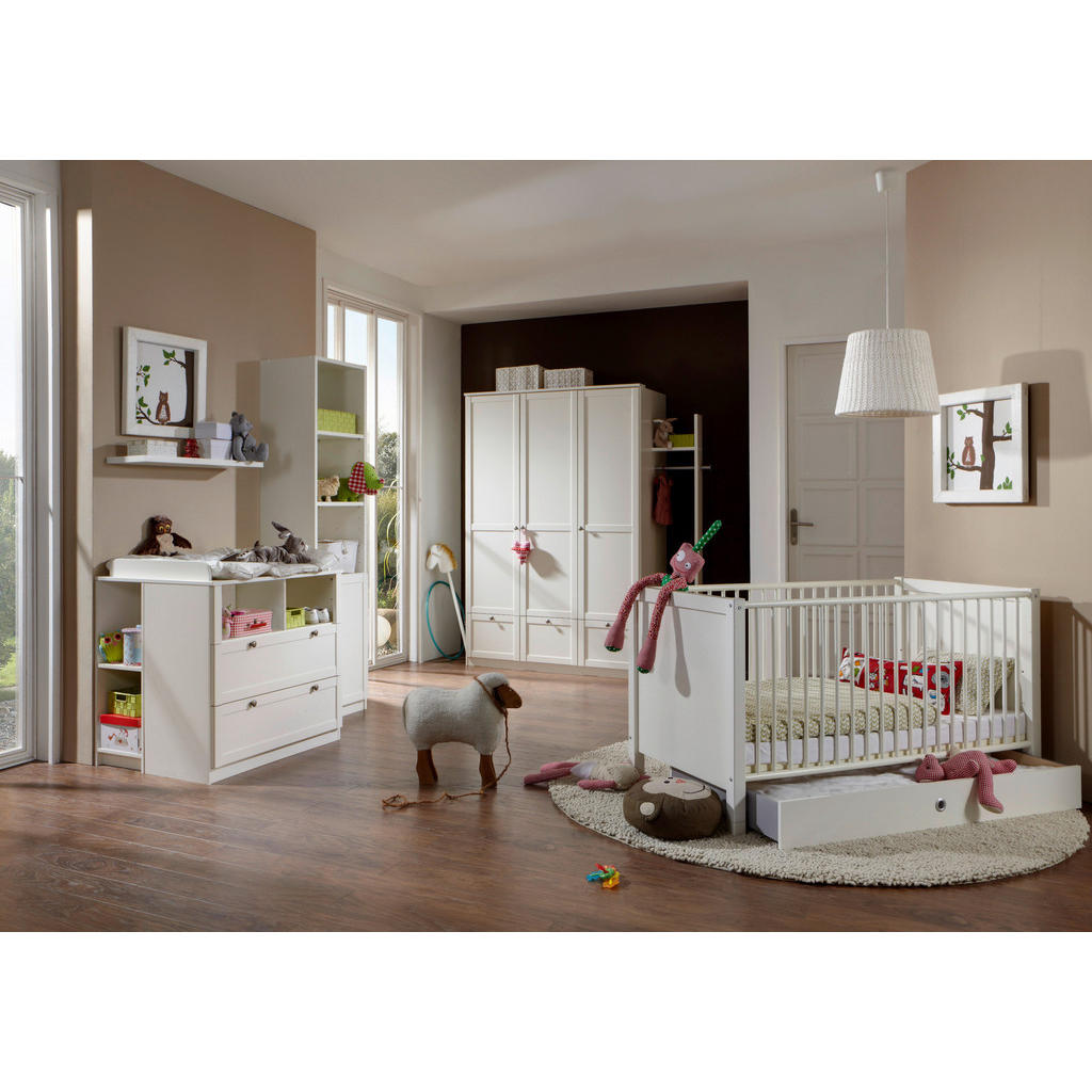 Thumbnail - Wickelkommode Filou Alpinweiß B/H/T: ca. 90x93x75 cm