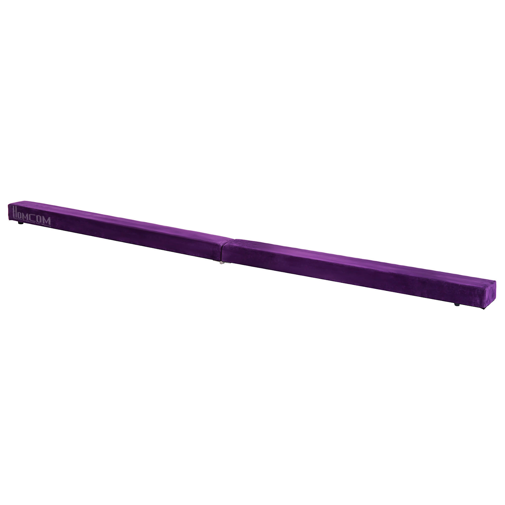 HOMCOM Schwebebalken violett Kiefer B/H/L: ca. 10x6,5x210 cm