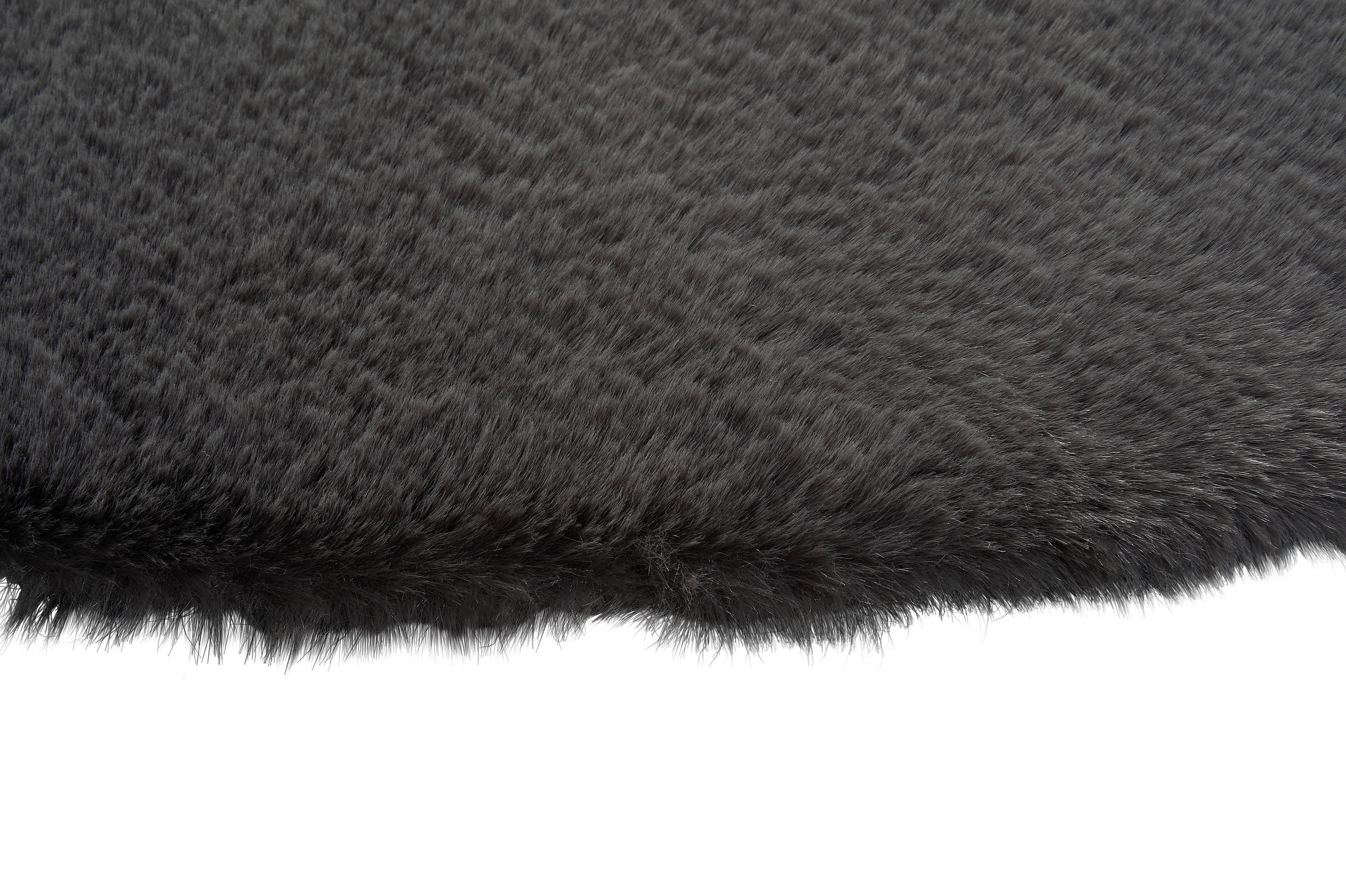 Thumbnail - Fellimitat Moyo stahlgrau B/L: ca. 60x100 cm