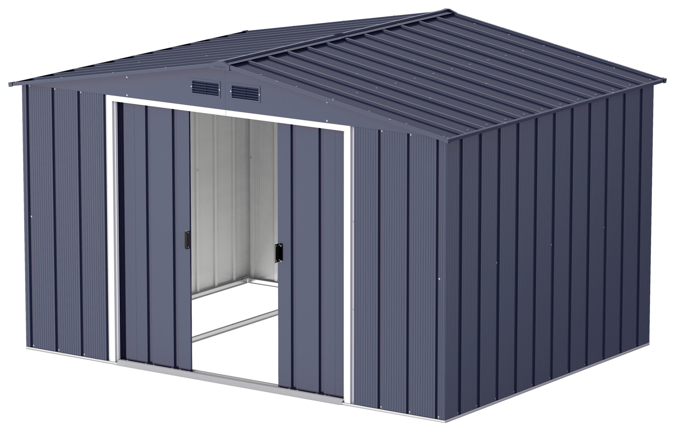 VCM Gerätehaus anthrazit B/H/L: ca. 322x196x234 cm