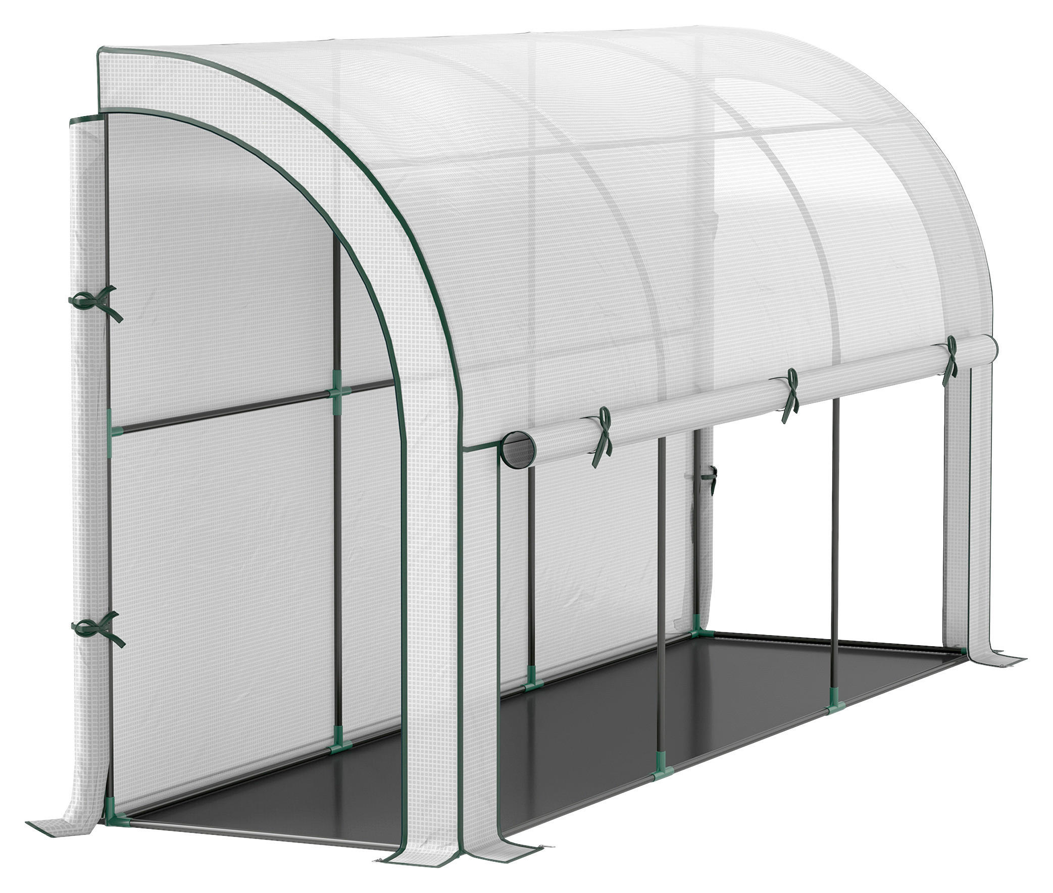 Outsunny Gewächshaus B/H/L: ca. 80x157x300 cm