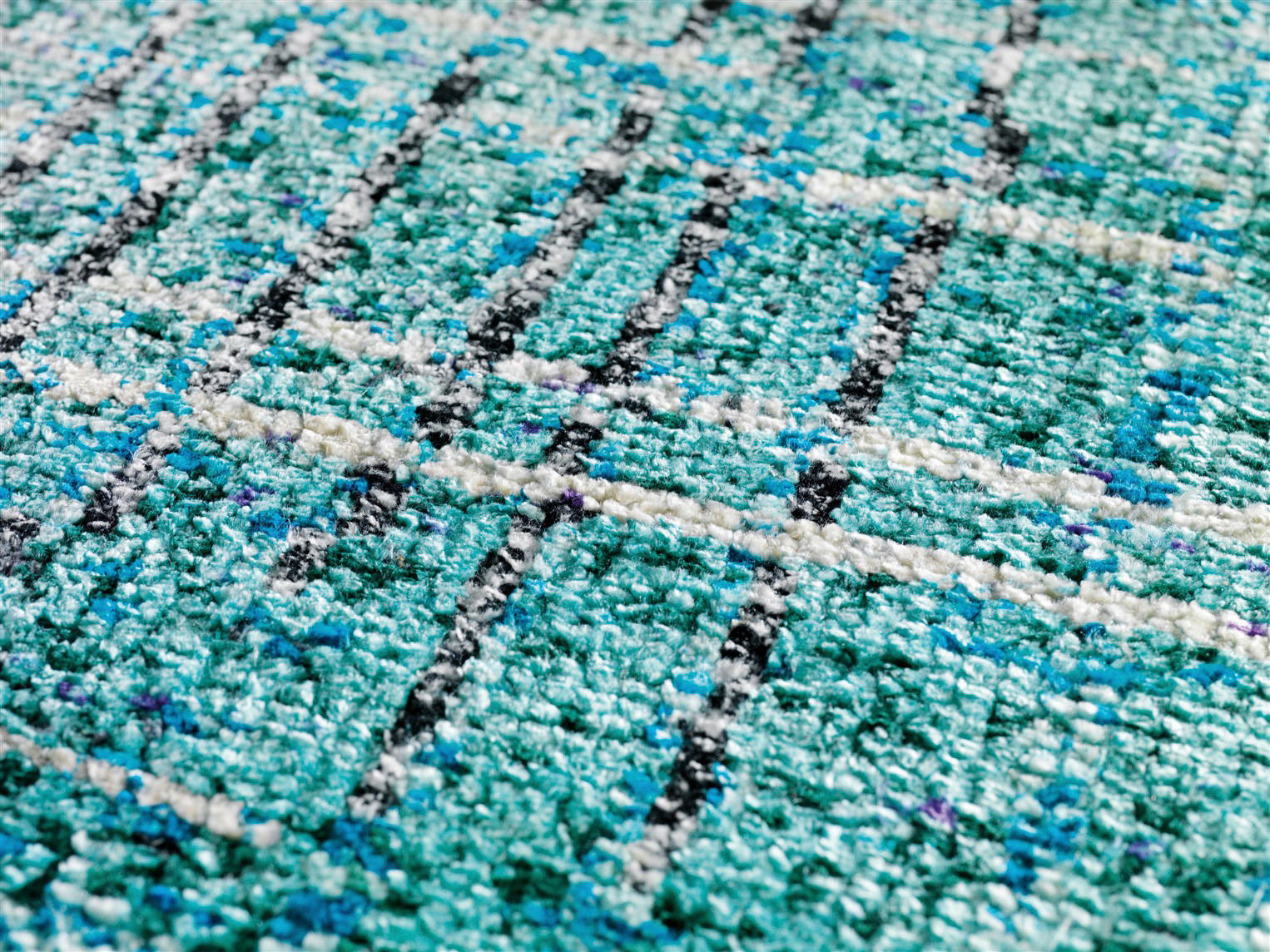 Thumbnail - Arte Espina Kurzflorteppich Topaz 5400 hellblau B/L: ca. 170x240 cm