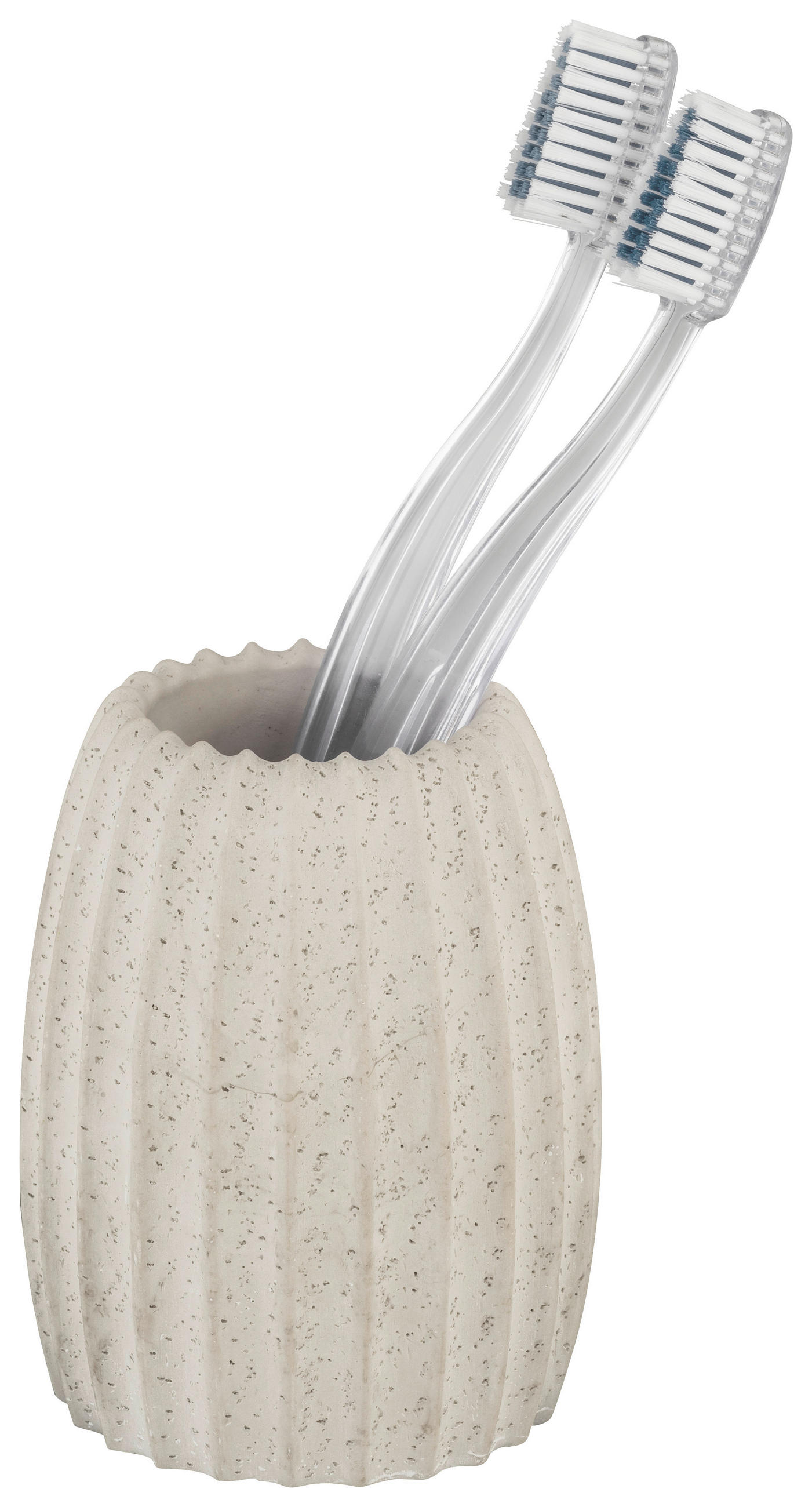 WENKO Zahnputzbecher Torretta sand