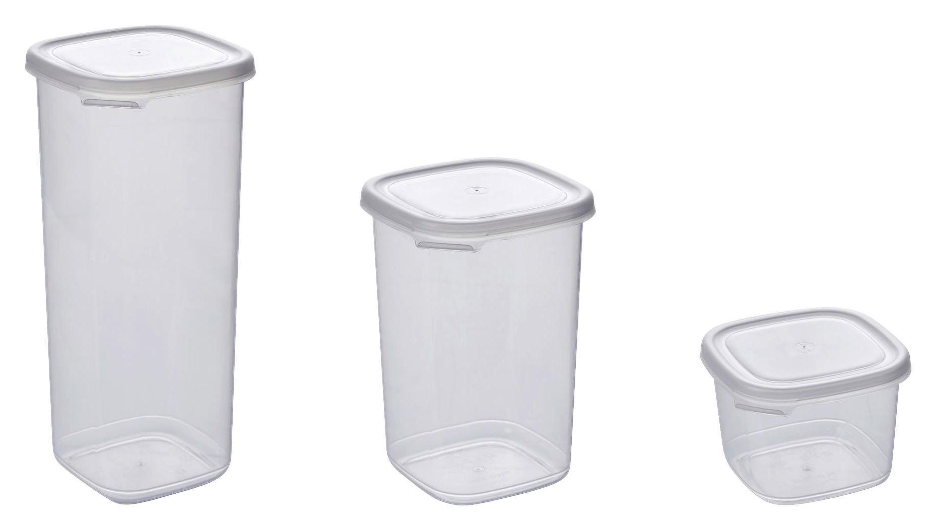 HermiaConcept Vorratsdosenset 18tlg. weiß