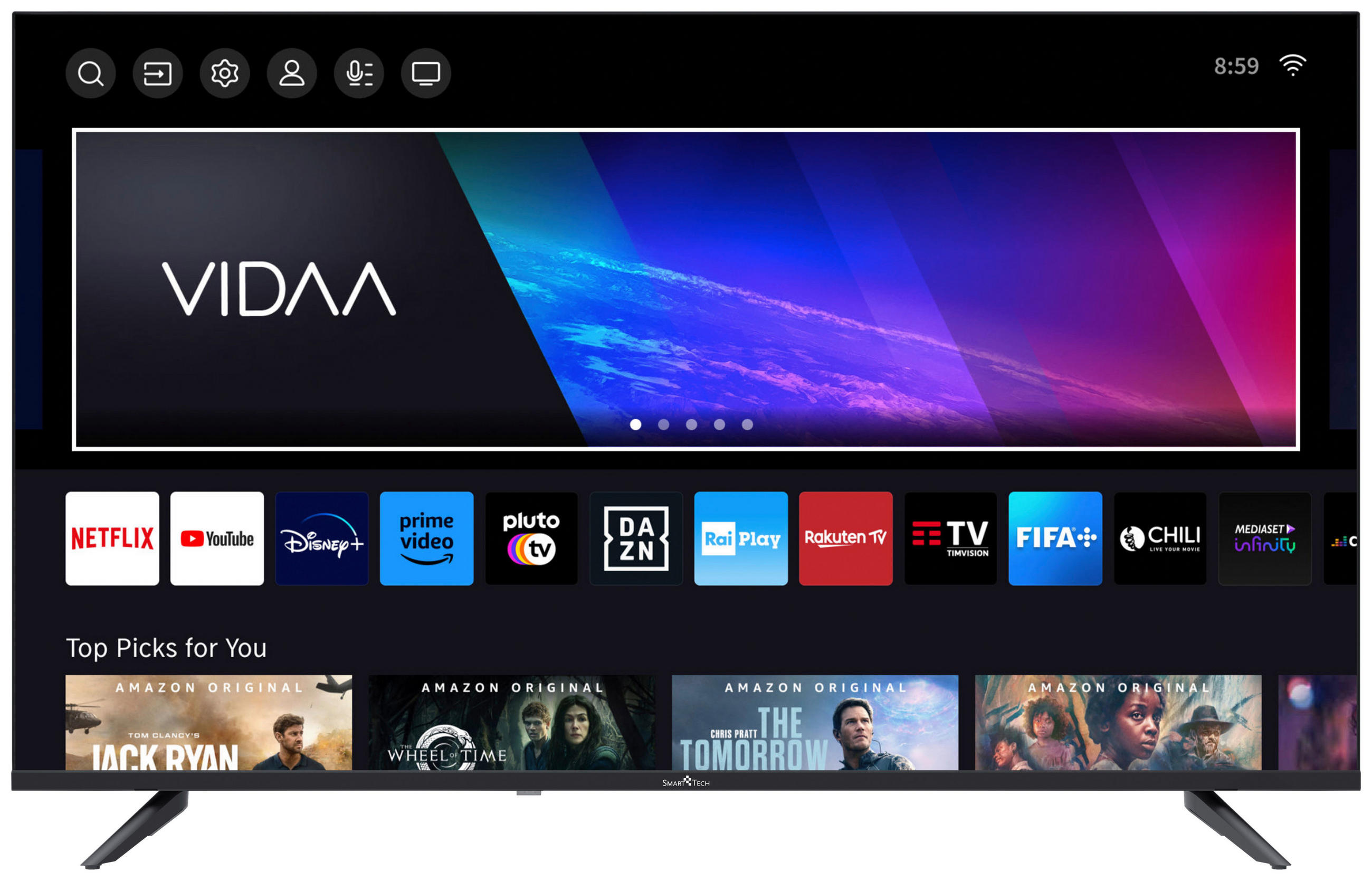 Smart-Tech LED-TV 43UV10V1
