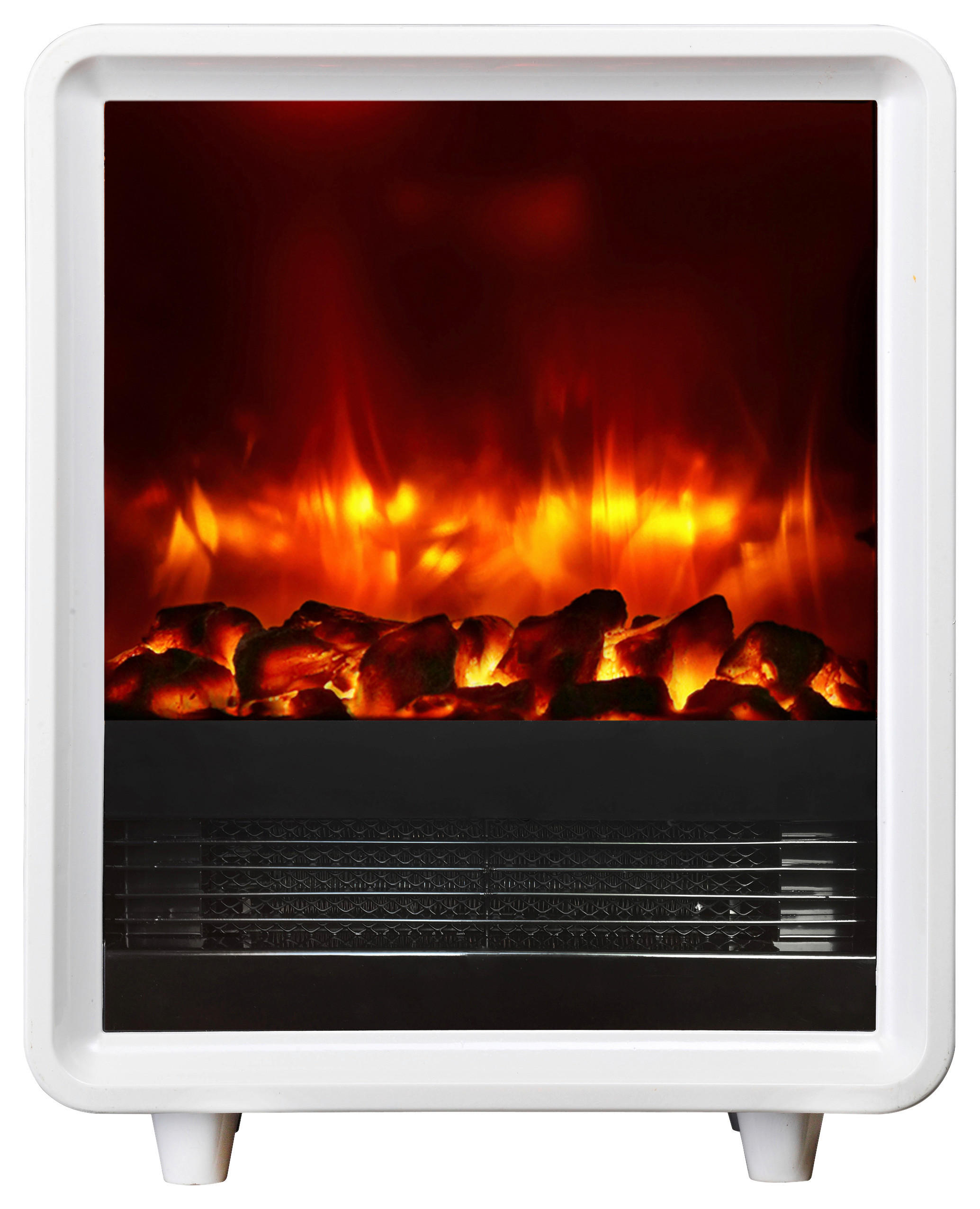Balderia Elektrischer-Kamin George EF63B-WE B/H/L: ca. 17,5x37,5x30 cm