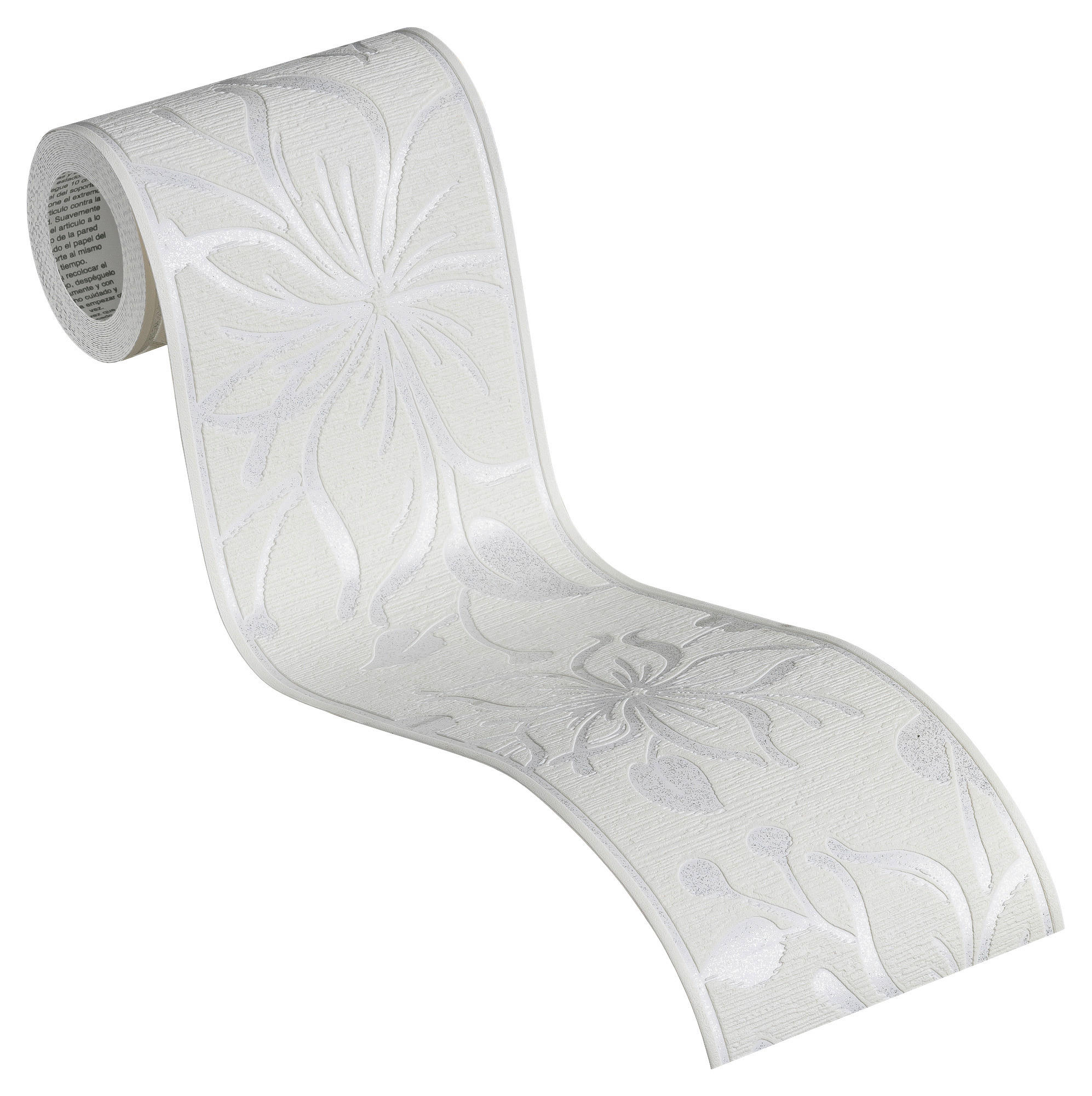 A.S.Creation Bordüre weiß B/H/D: ca. 13x500x8,5 cm