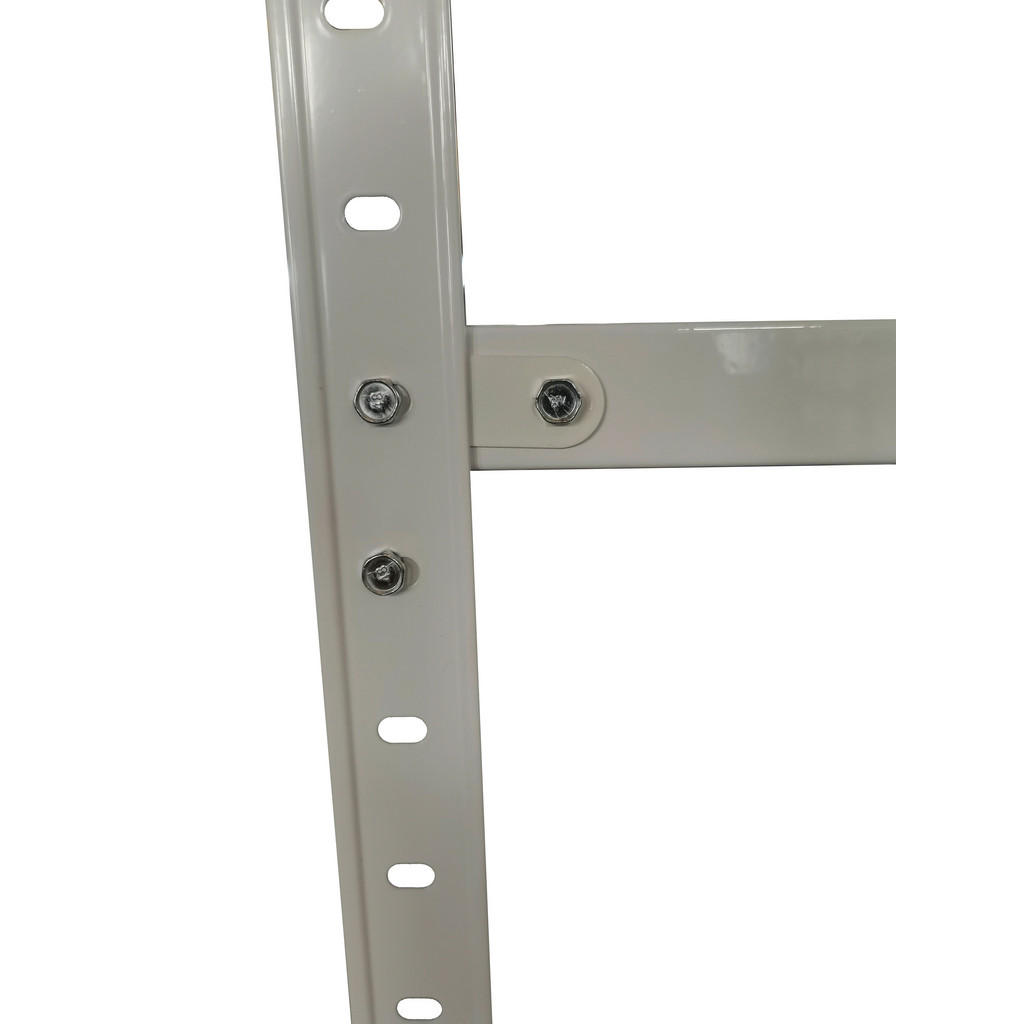 Thumbnail - Schraubregal weiß B/H/T: ca. 90x180x60 cm