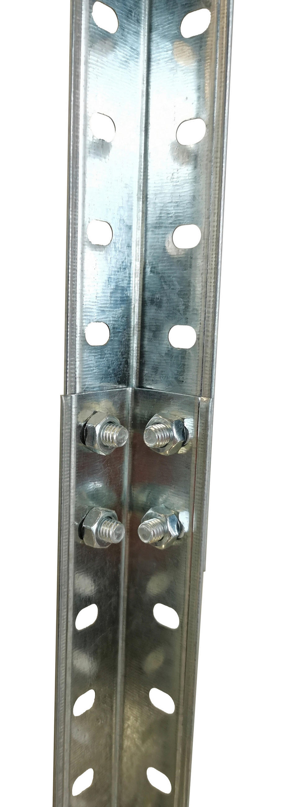 Thumbnail - Schraubregal verzinkt B/H/T: ca. 75x150x30 cm