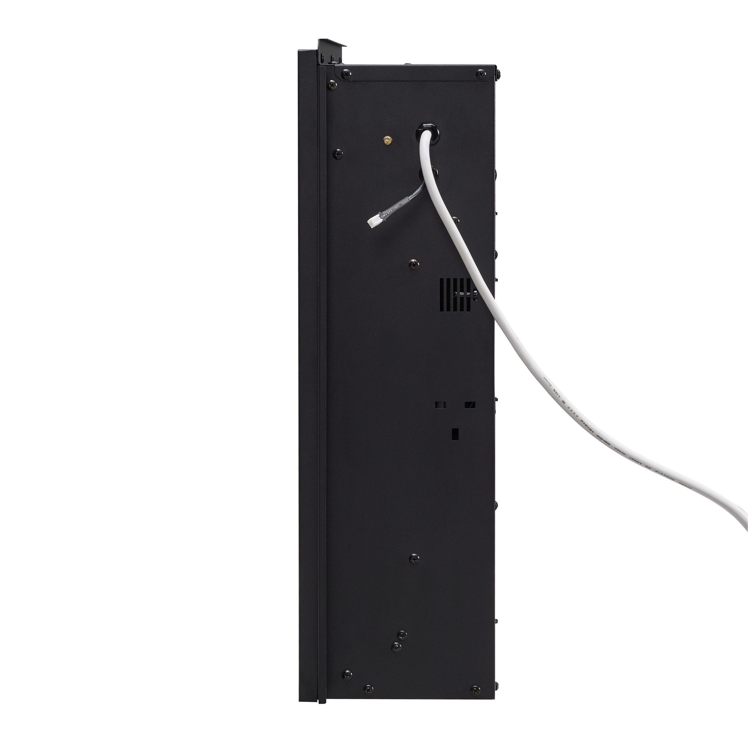 Thumbnail - Balderia Elektrischer Kamin Typhon hellbraun MDF Metall B/H/T: ca. 121x88,3x25 cm ca. 2000 W