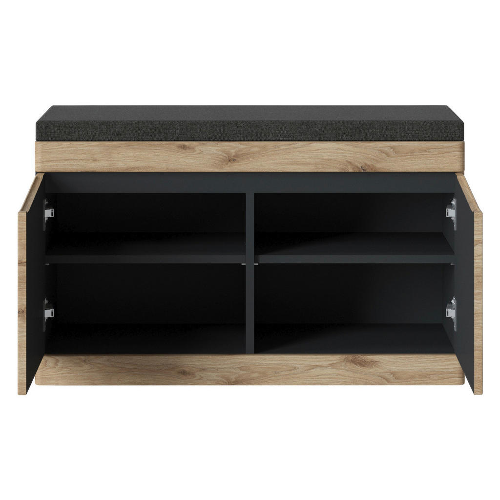 Thumbnail - Sitzbank Spring Eiche Eiche Viking Nachbildung B/H/T: ca. 86x49x40 cm