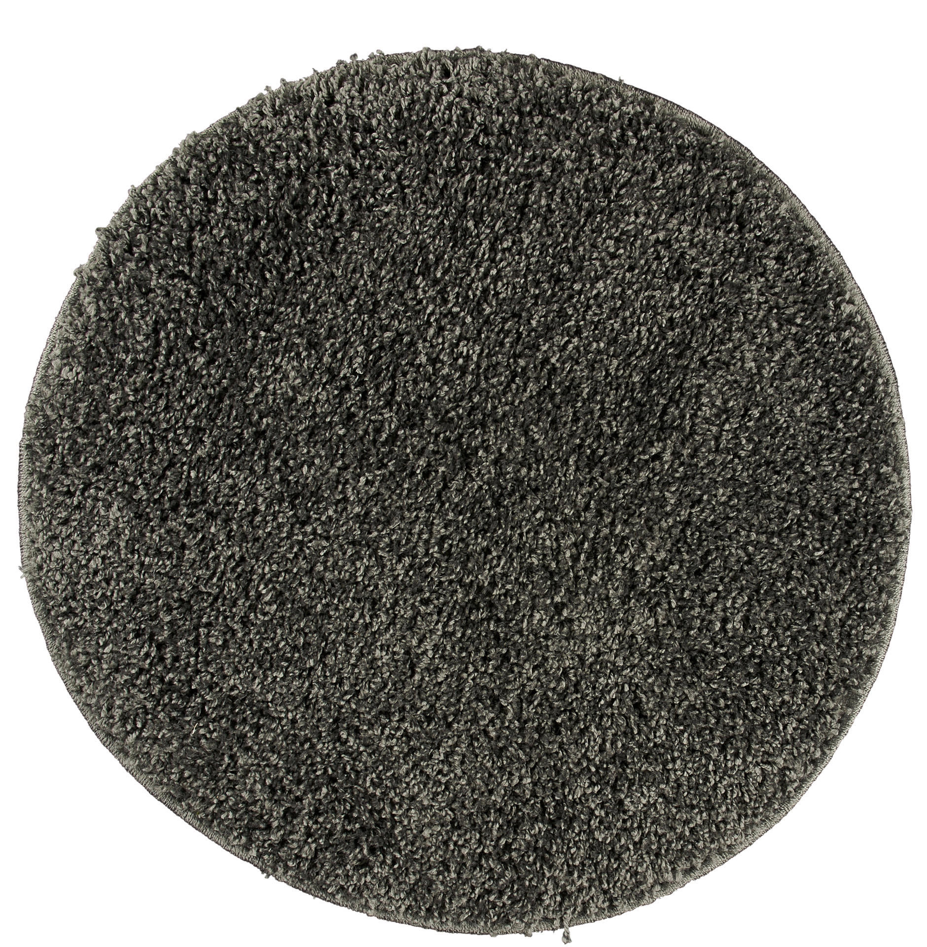 Hochflorteppich Smile anthrazit D: ca. 67 cm