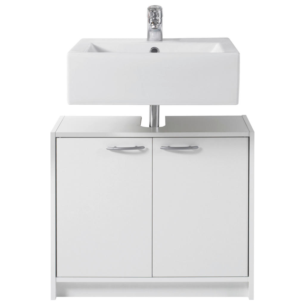 Thumbnail - Waschbeckenunterschrank Smash weiß B/H/T: ca. 63x55x29 cm