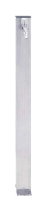 vidaXL Wassersäule silber