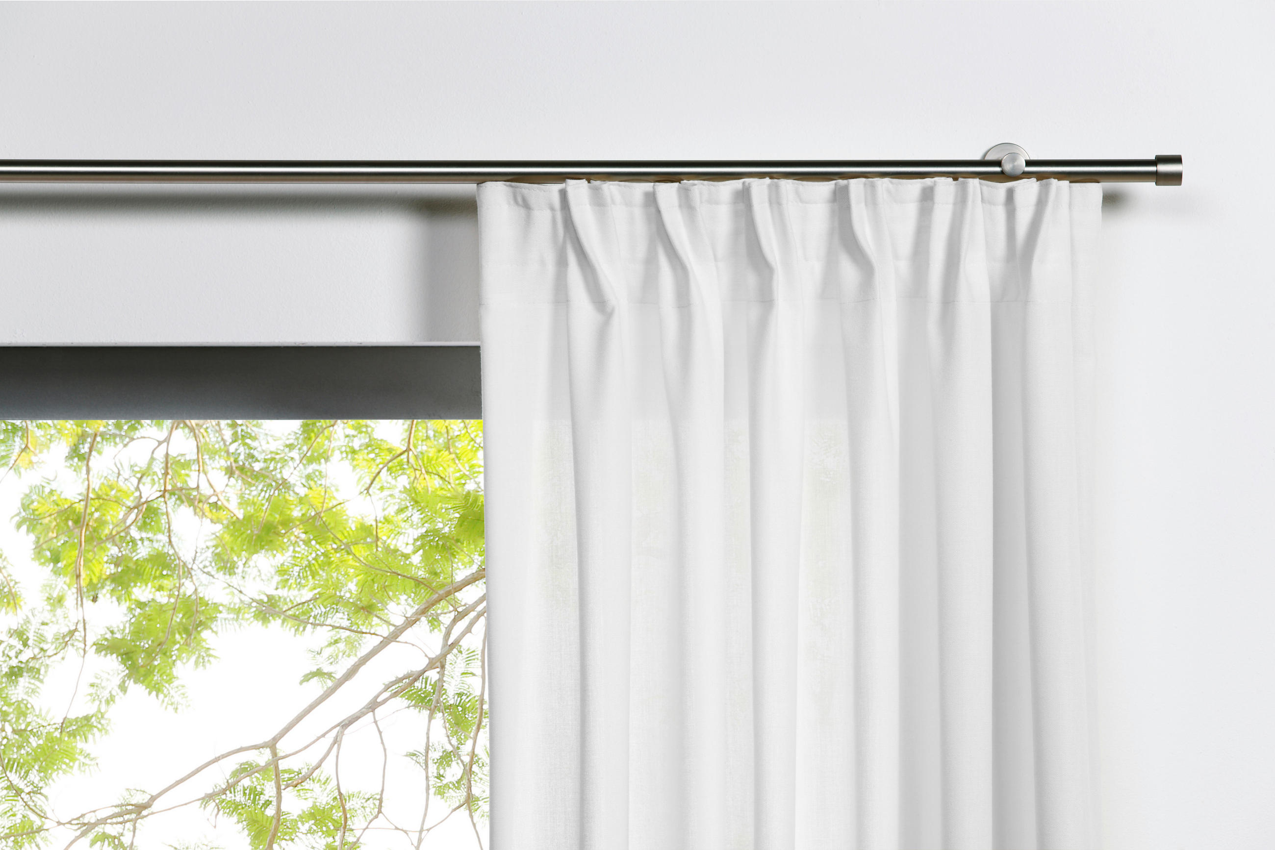 Thumbnail - Kombivorhang 2er Pack Mood weiß B/L: ca. 135x245 cm