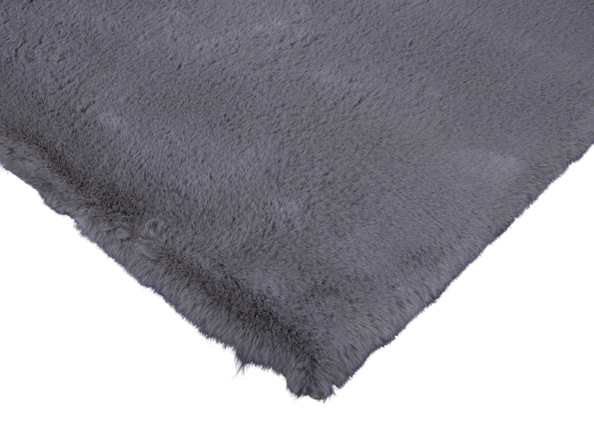 Thumbnail - Fellimitat Moyo grau B/L: ca. 200x290 cm