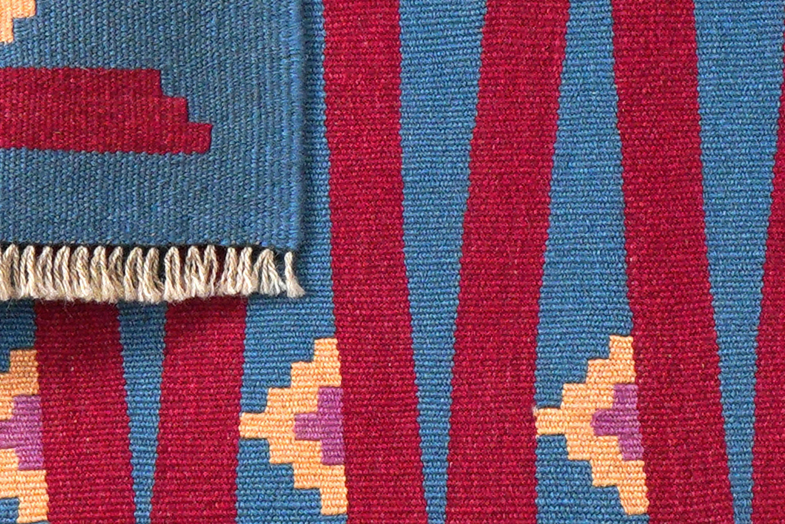 Thumbnail - PersaTepp Teppich Kelim Gashgai bunt B/H/L: ca. 60x1x93 cm