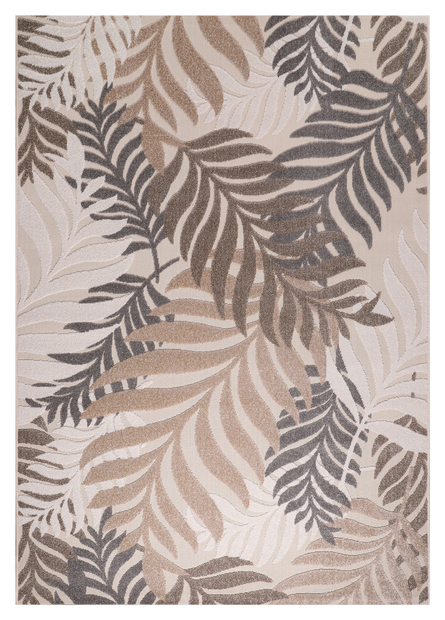 Sanat Outdoorteppich FLORAL creme B/L: ca. 120x170 cm