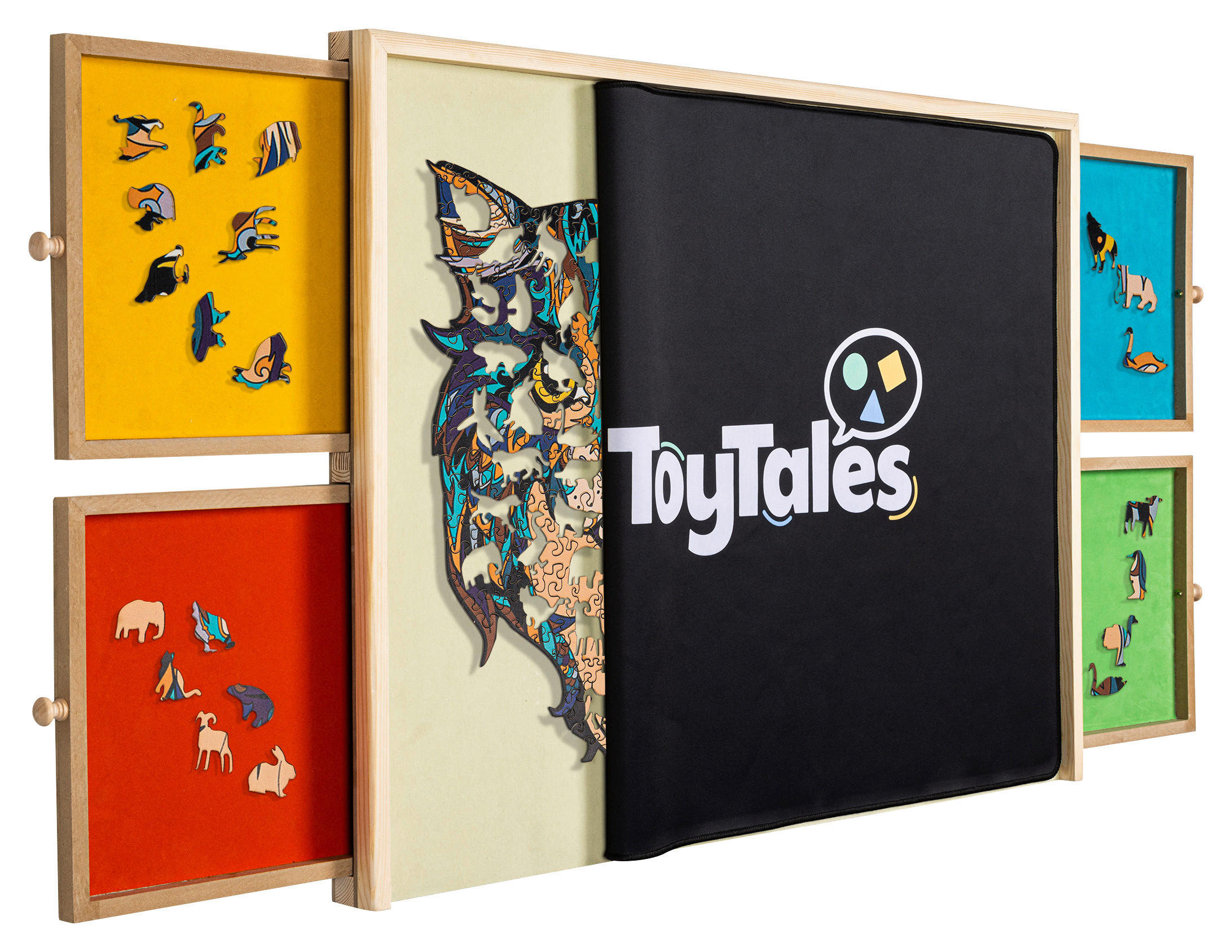 Toytales Puzzlebrett B/H/T: ca. 76x5x57 cm