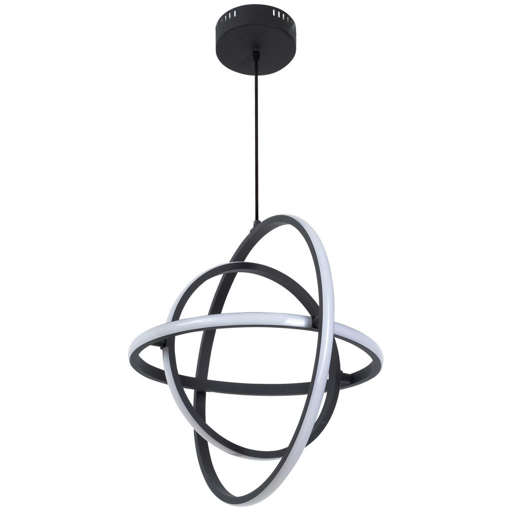 Thumbnail - POCOline Deckenleuchte Rachel schwarz Metall H/D: ca. 120x50 cm GU10 1 Brennstellen