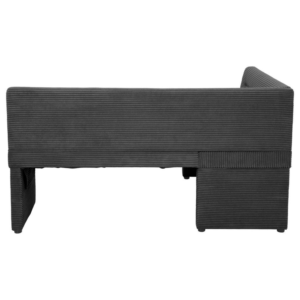 Thumbnail - Eckbank Fabia anthrazit B/H/T/L: ca. 128x86x42x168 cm