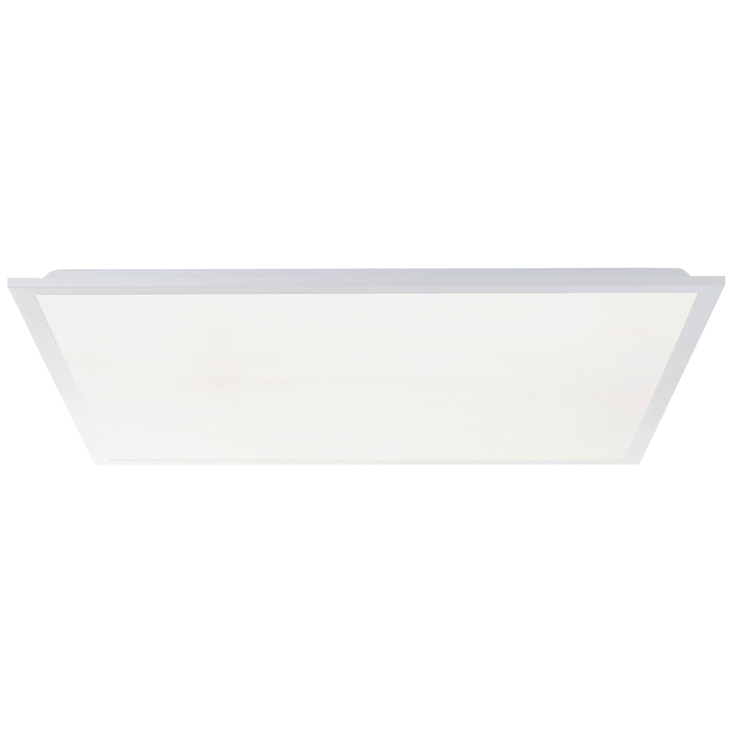 Thumbnail - Brilliant LED-Deckenleuchte Briston weiß Metall Kunststoff B/H/L: ca. 63x7,5x63 cm