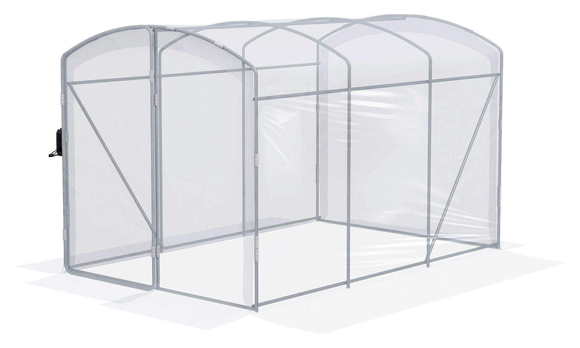 Outsunny Tunnel-Gewächshaus B/H/L: ca. 200x195x300 cm