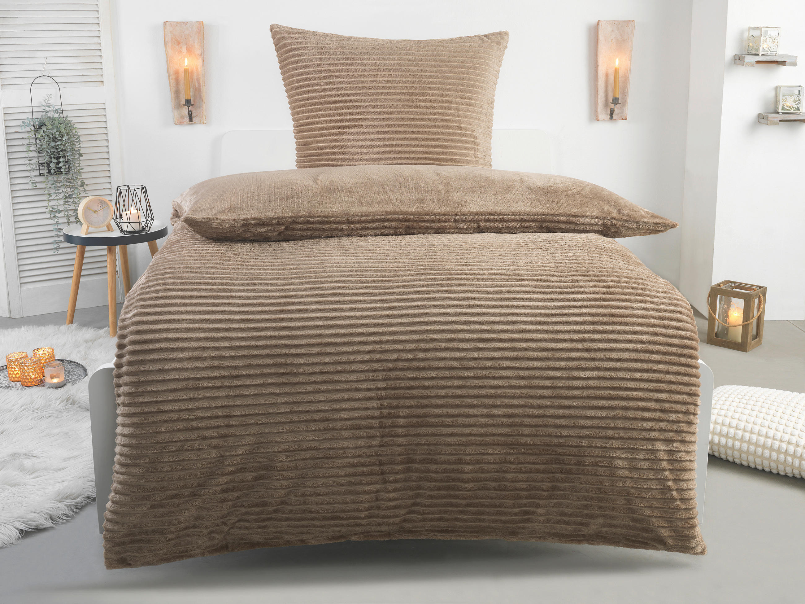 Thumbnail - Microfaser Bettwäsche Cashmere touch