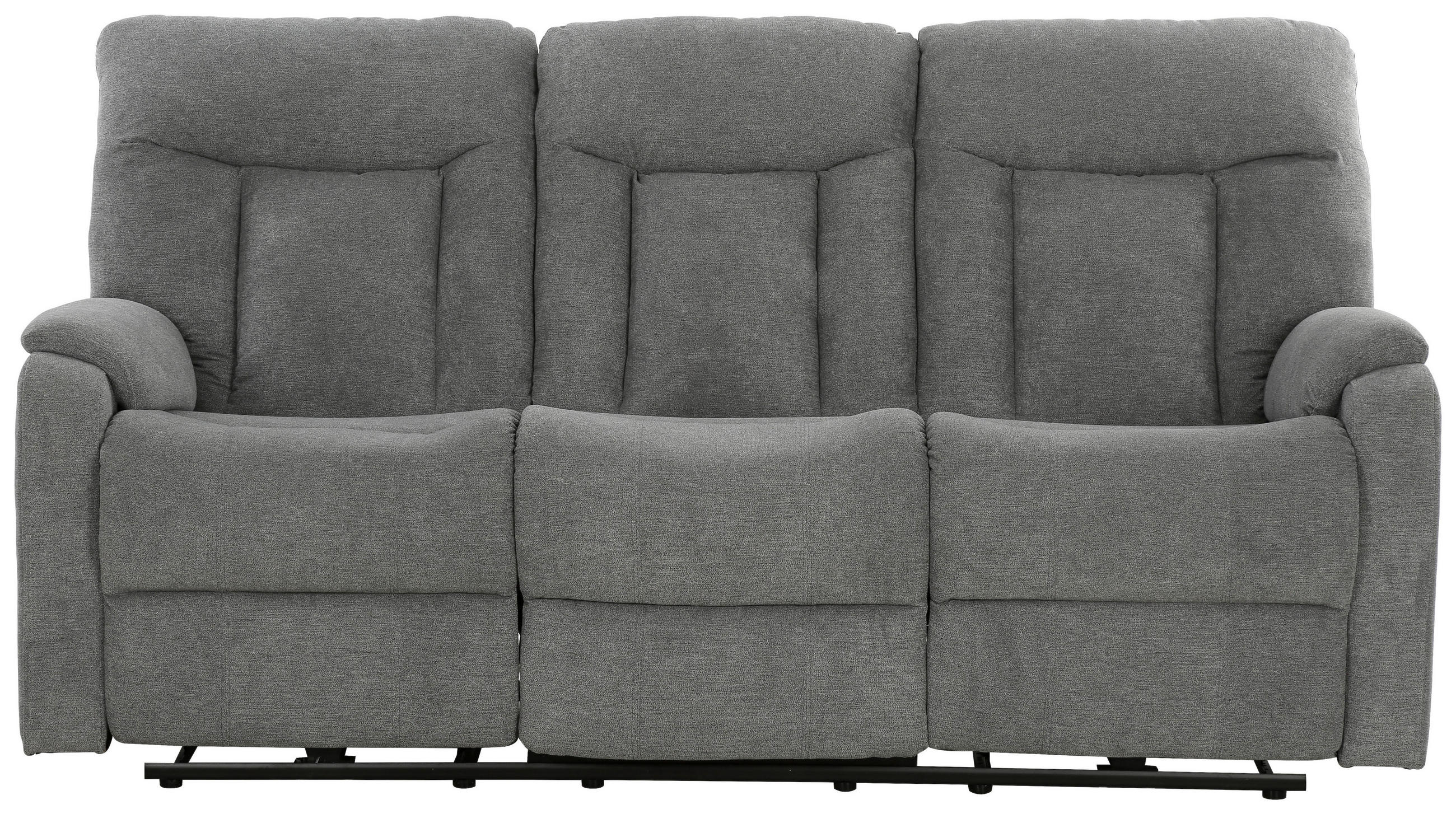 Sofa 3-2-1 FM3215 grau Microfaser