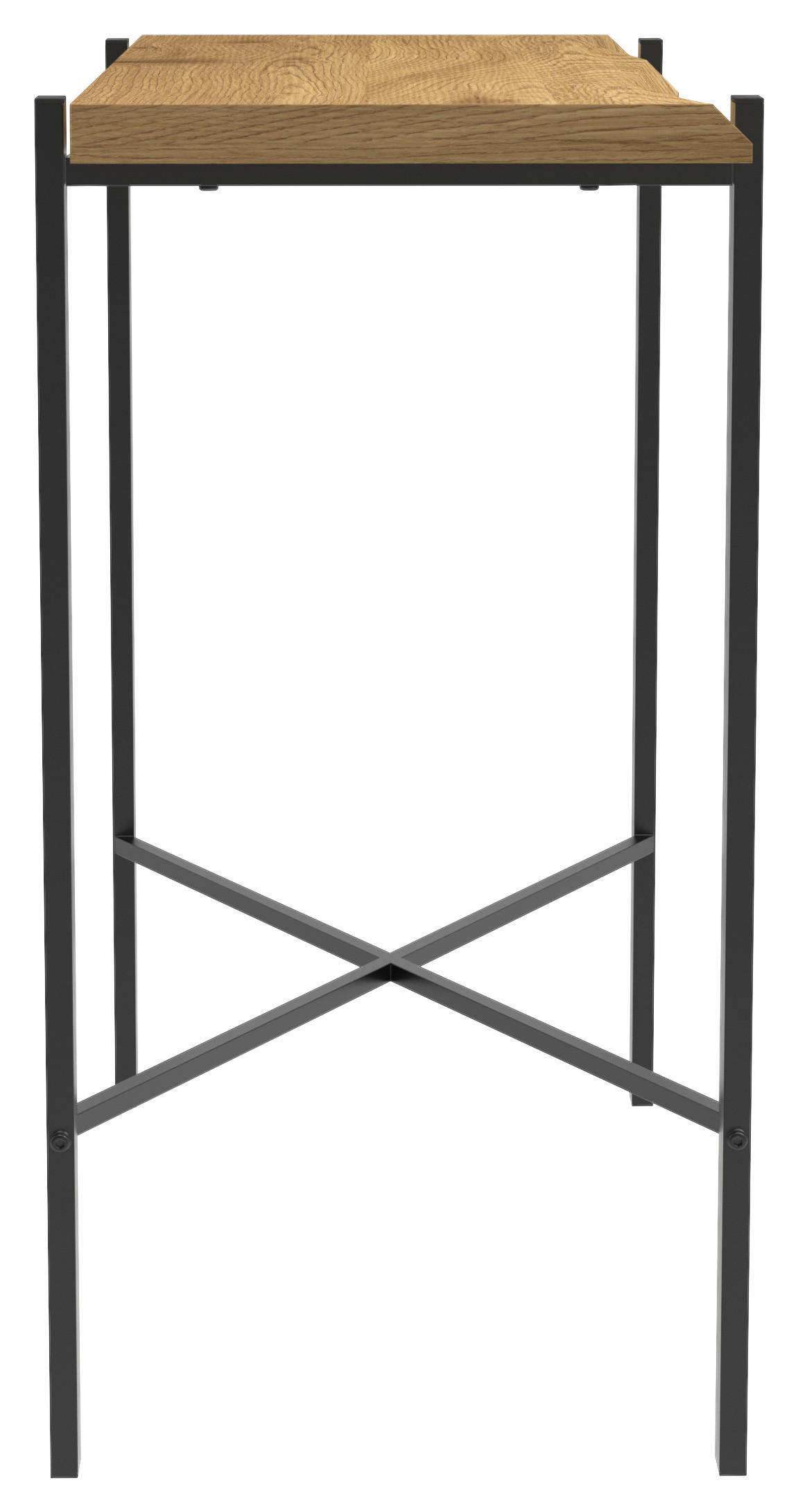 Thumbnail - Konsole Almira Eiche Nachbildung schwarz B/H/T: ca. 90x75x38 cm