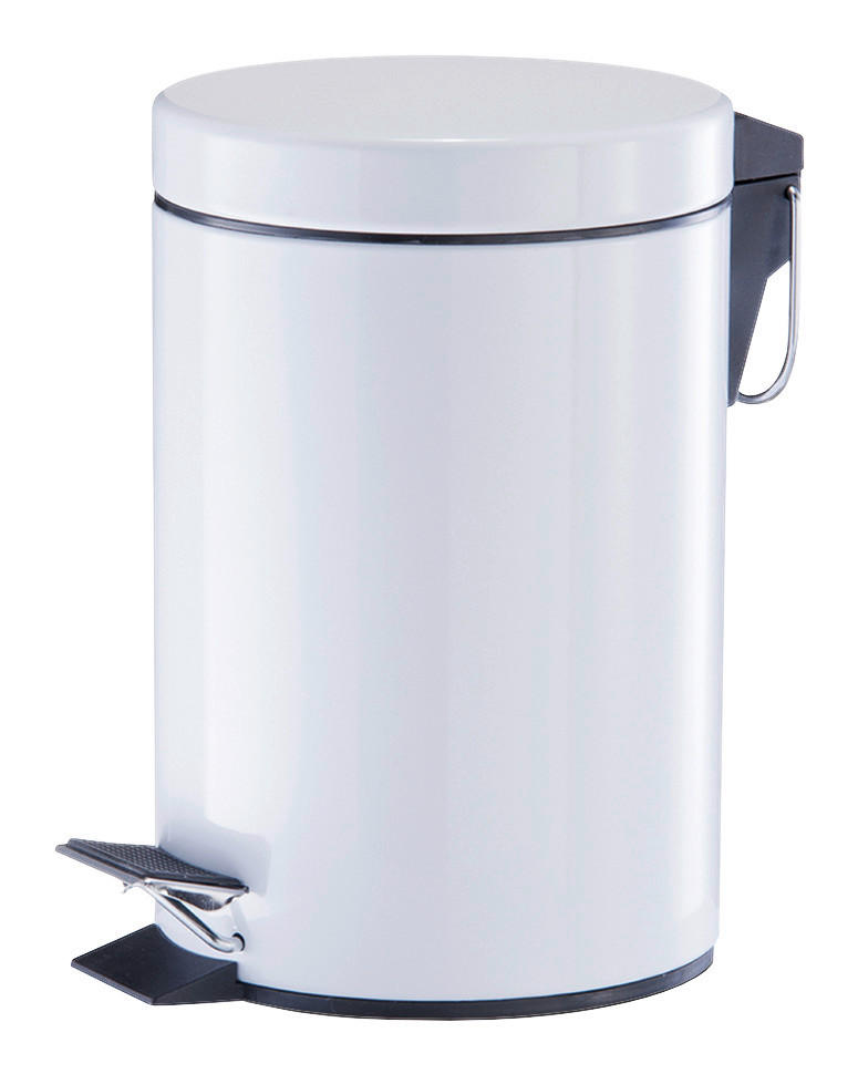 Zeller Kosmetikeimer weiß Metall B/H/L: ca. 17x26x17 cm