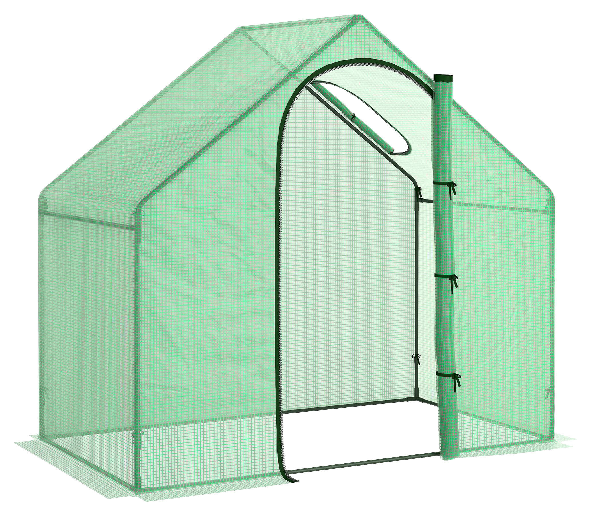 Outsunny Gewächshaus B/H/L: ca. 100x168x180 cm