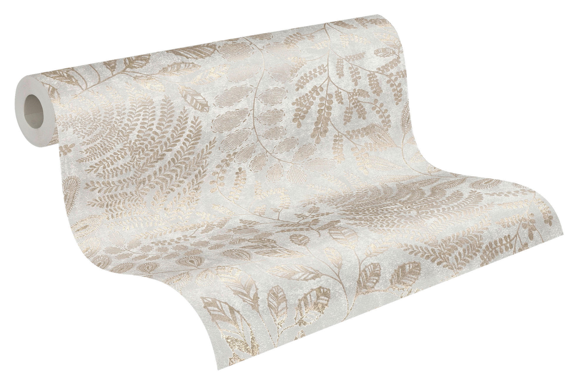 A.S.Creation Vliestapete creme gold beige B/H/D: ca. 53x1005x8,3 cm