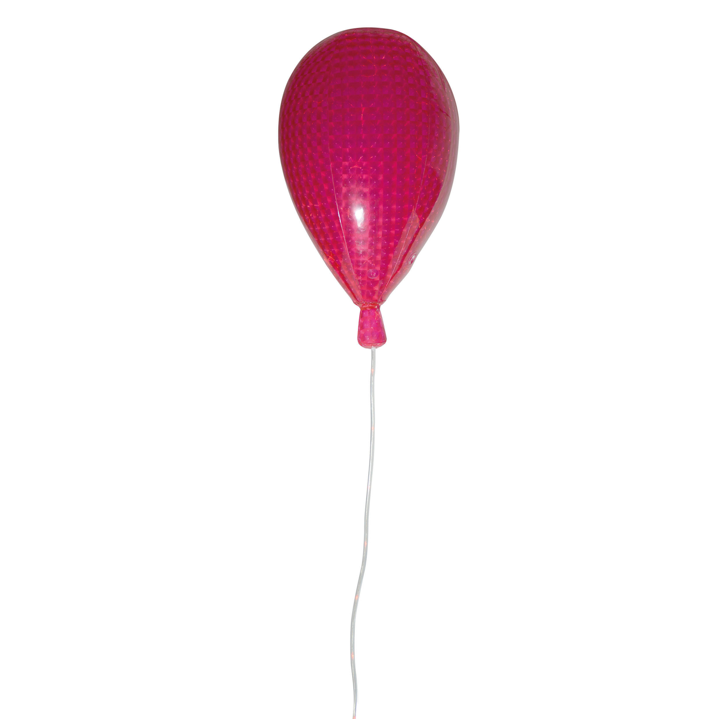 Thumbnail - Näve Leuchten LED-Dekoballon pink Kunststoff B/H/T/D: ca. 35x50x35x35 cm