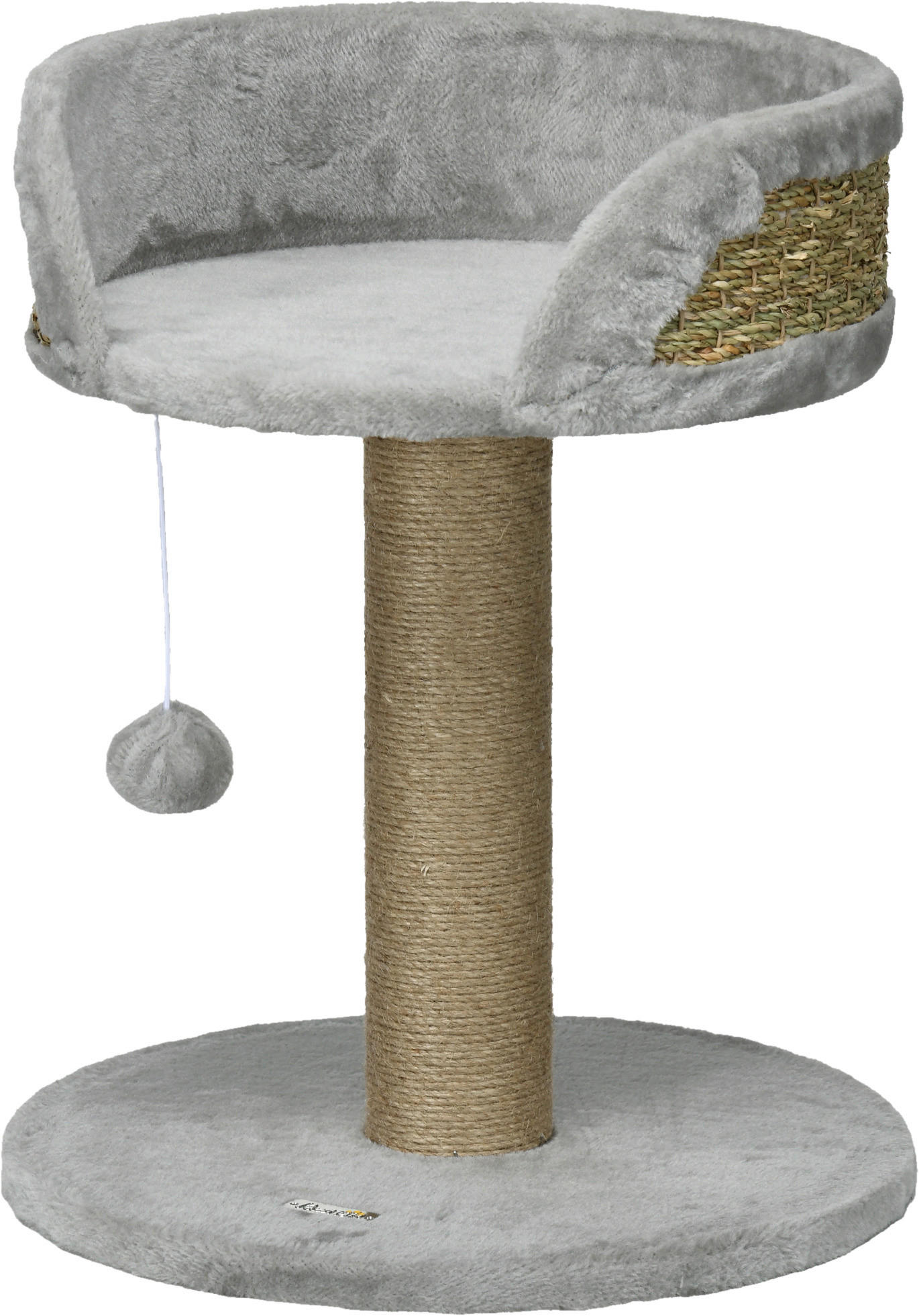 PawHut Kratzbaum grau Spanplatte B/H/L: ca. 40x49x40 cm