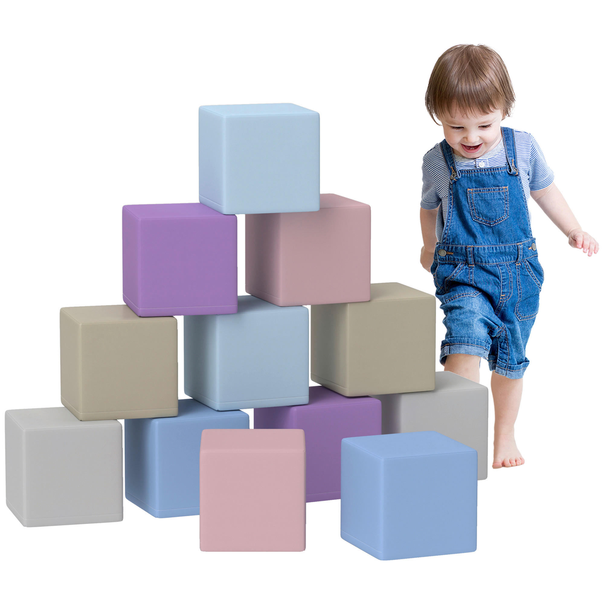 HOMCOM Softbausteine B/H/L: ca. 20x20x20 cm