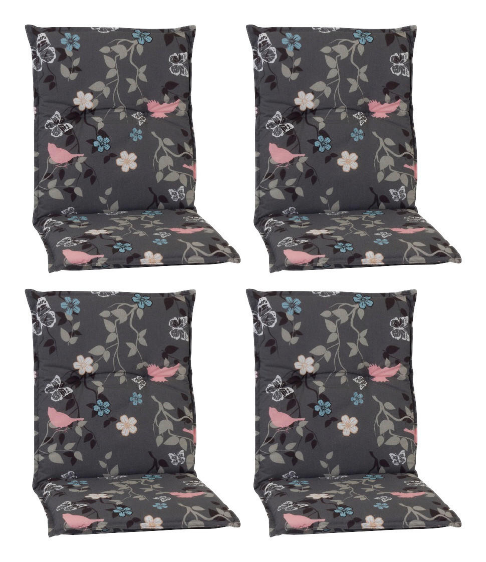 Beo Saumauflage für Niedriglehner Bregenz multicolor Polyester-Mischgewebe B/H/L: ca. 50x6x101 cm 4er Set