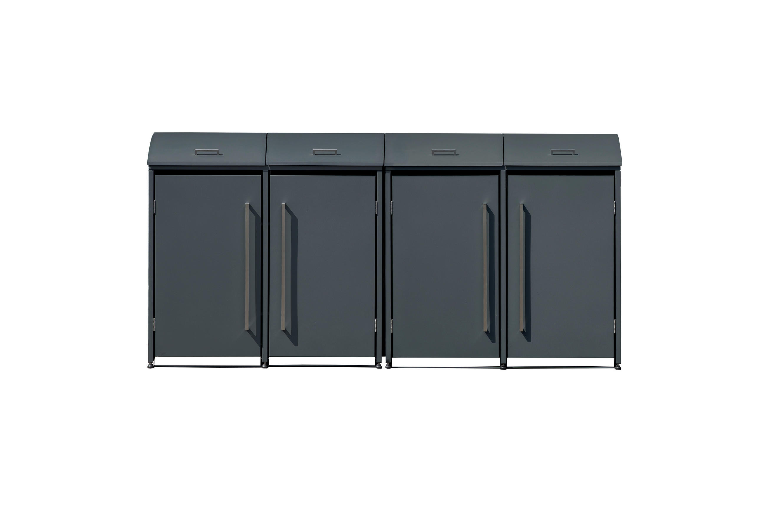 Westmann Mülltonnenbox Moderna anthrazit B/H/L: ca. 278x135x83 cm