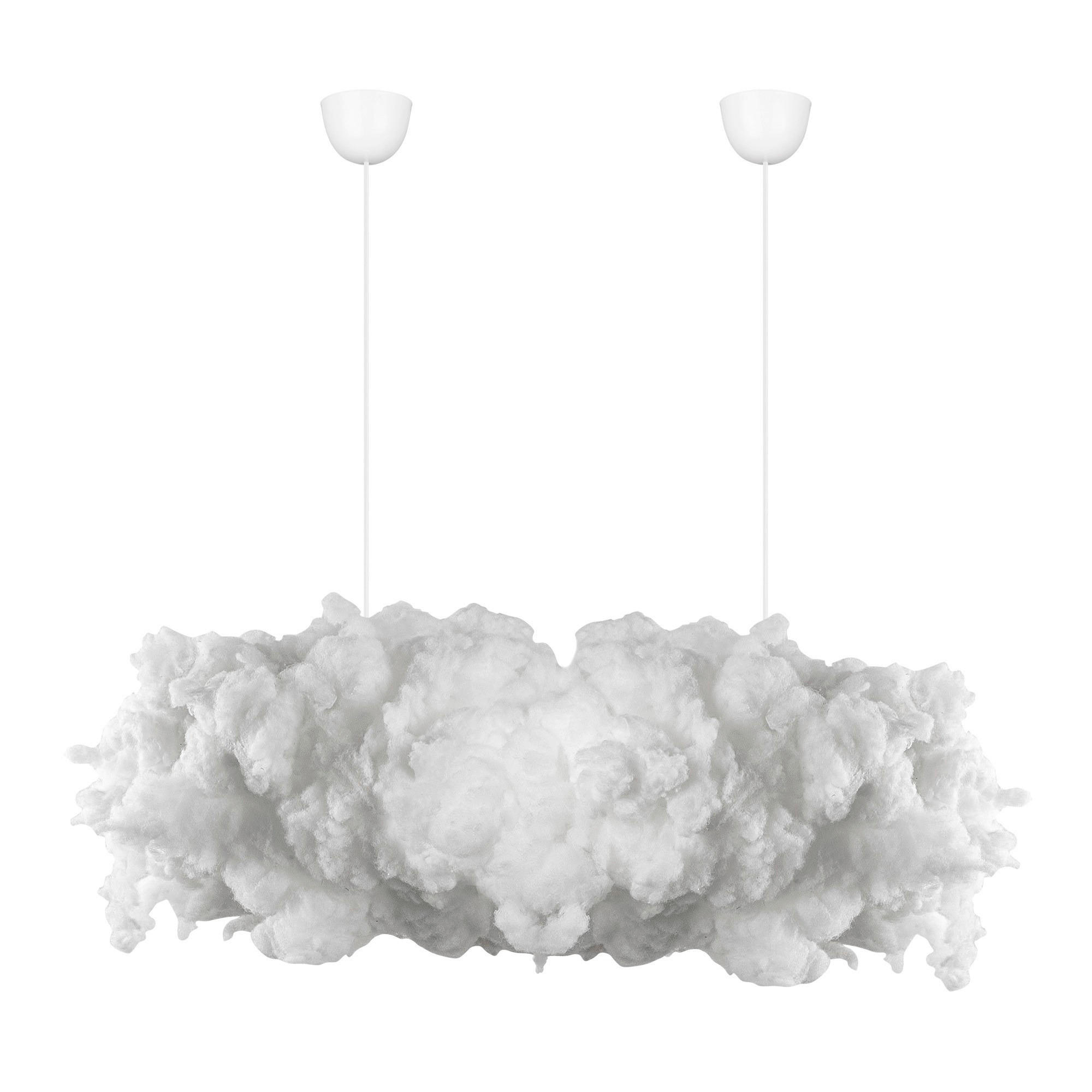 Thumbnail - Opviq Pendelleuchte Serene weiß B/H/T/L: ca. 90x80x45x90 cm E27 1 Brennstellen