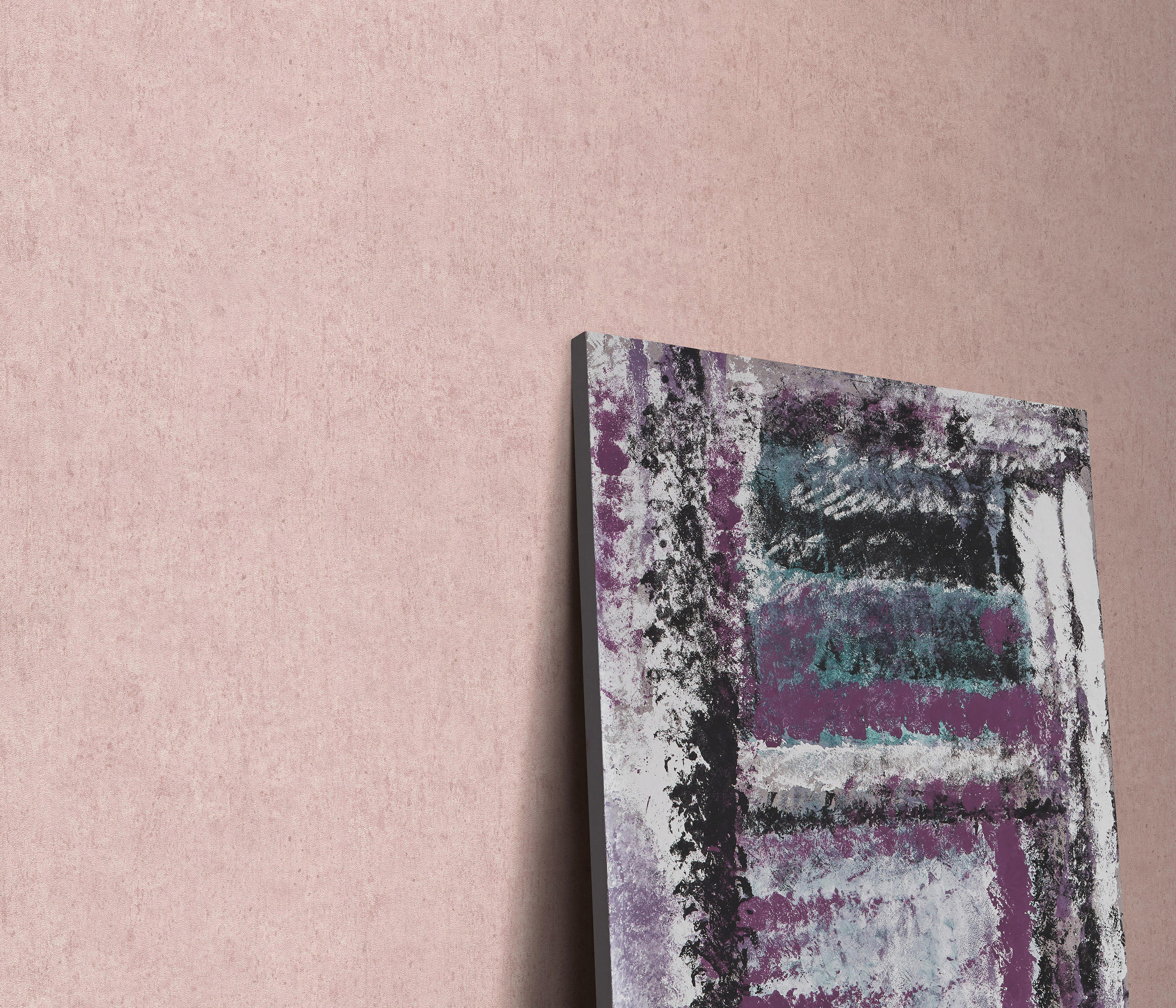 Thumbnail - Erismann Vliestapete Uni rosa B/L: ca. 53x1005 cm