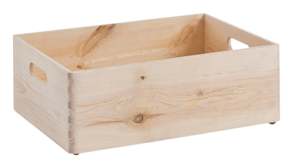 Zeller Allzweckkiste natur Kiefer B/H/L: ca. 40x15x30 cm
