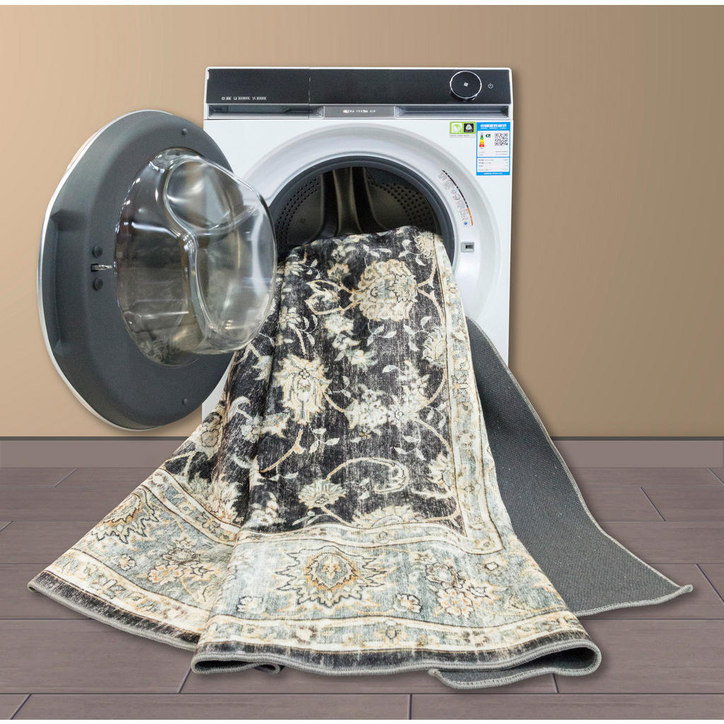 Thumbnail - Teppich Silk grau B/L: ca. 200x290 cm