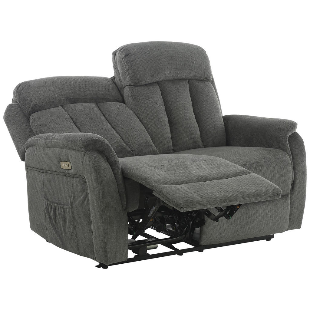 Thumbnail - Sofa FM3216-2P grau Microfaser B/H/T: ca. 142x100x95 cm
