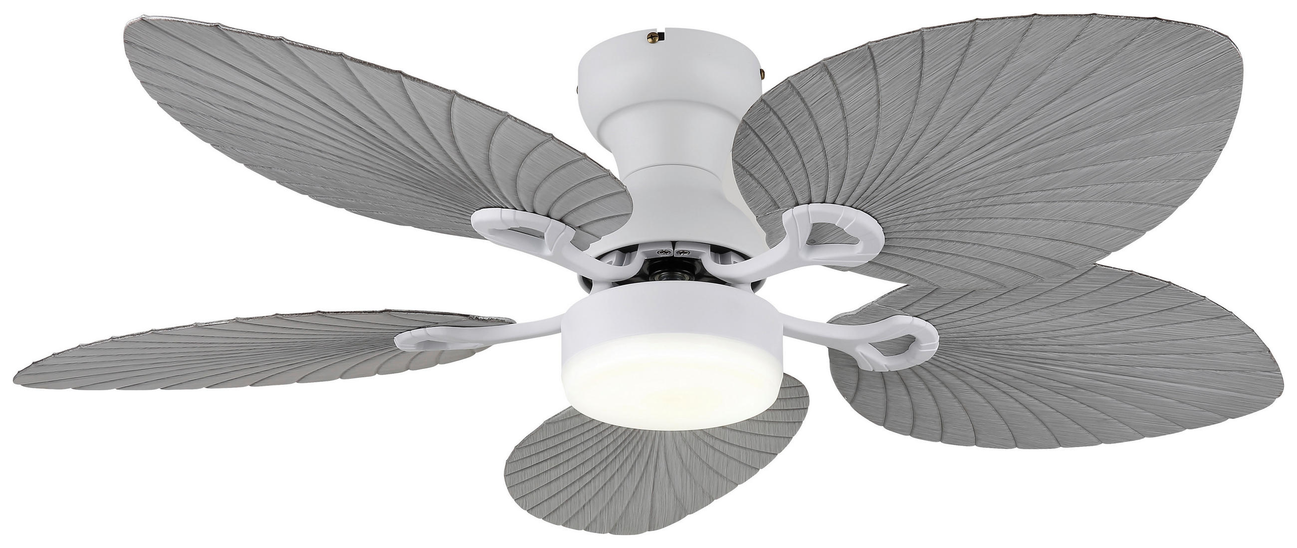 GLOBO LED-Deckenventilator weiß grau H/D: ca. 28,5x107 cm max. 22 W