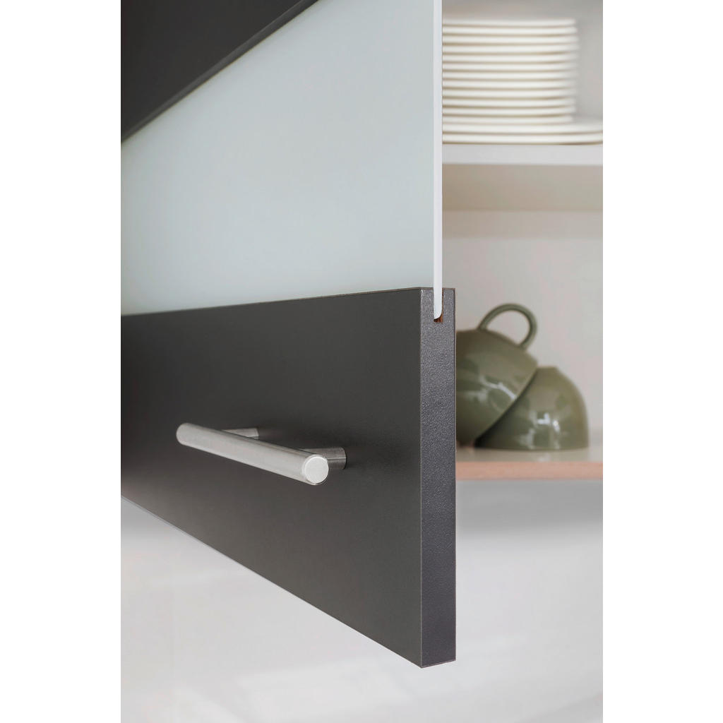 Thumbnail - Respekta Küchenblock Merle grau B/H/T: ca. 280x200x60 cm