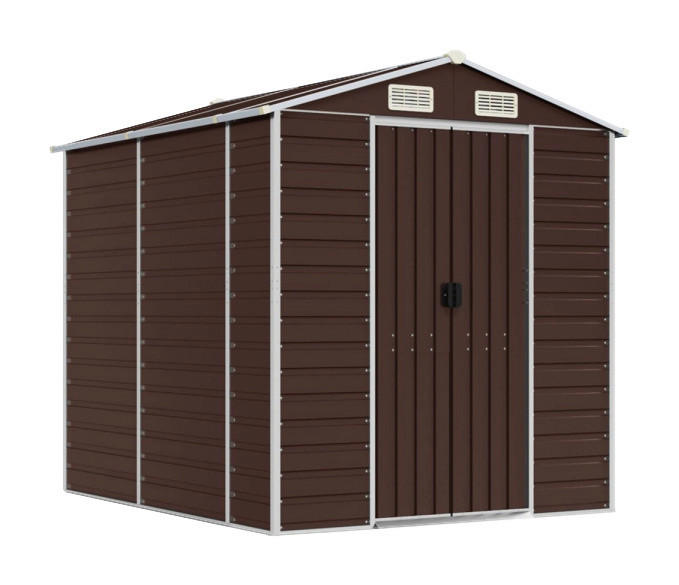 vidaXL Gartenhaus braun B/H/T: ca. 191x198x215 cm