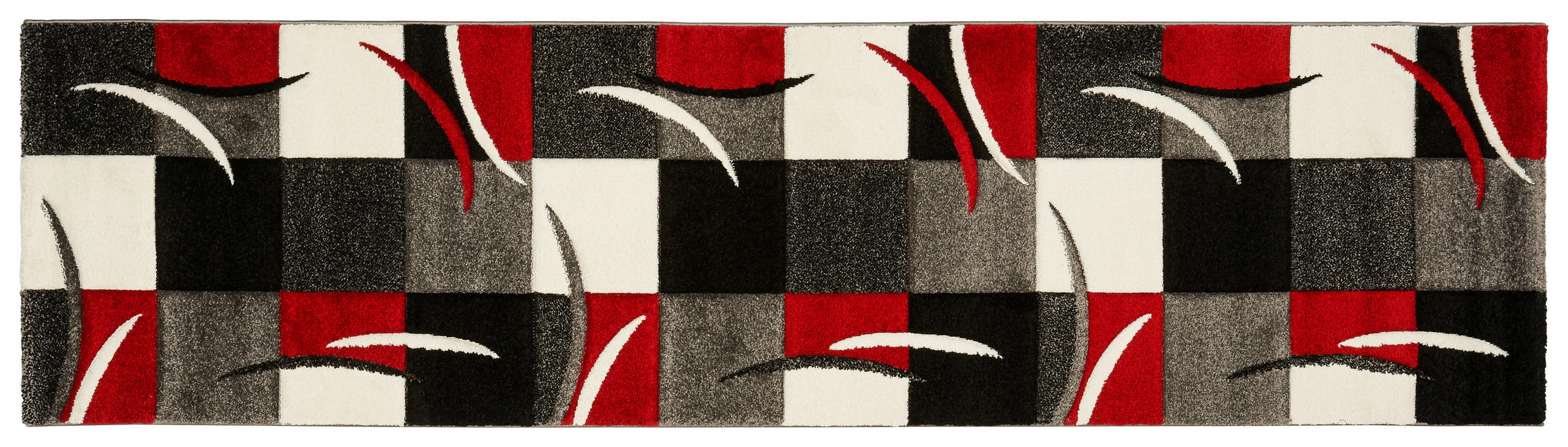 Thumbnail - Webteppich Casino rot B/L: ca. 80x300 cm