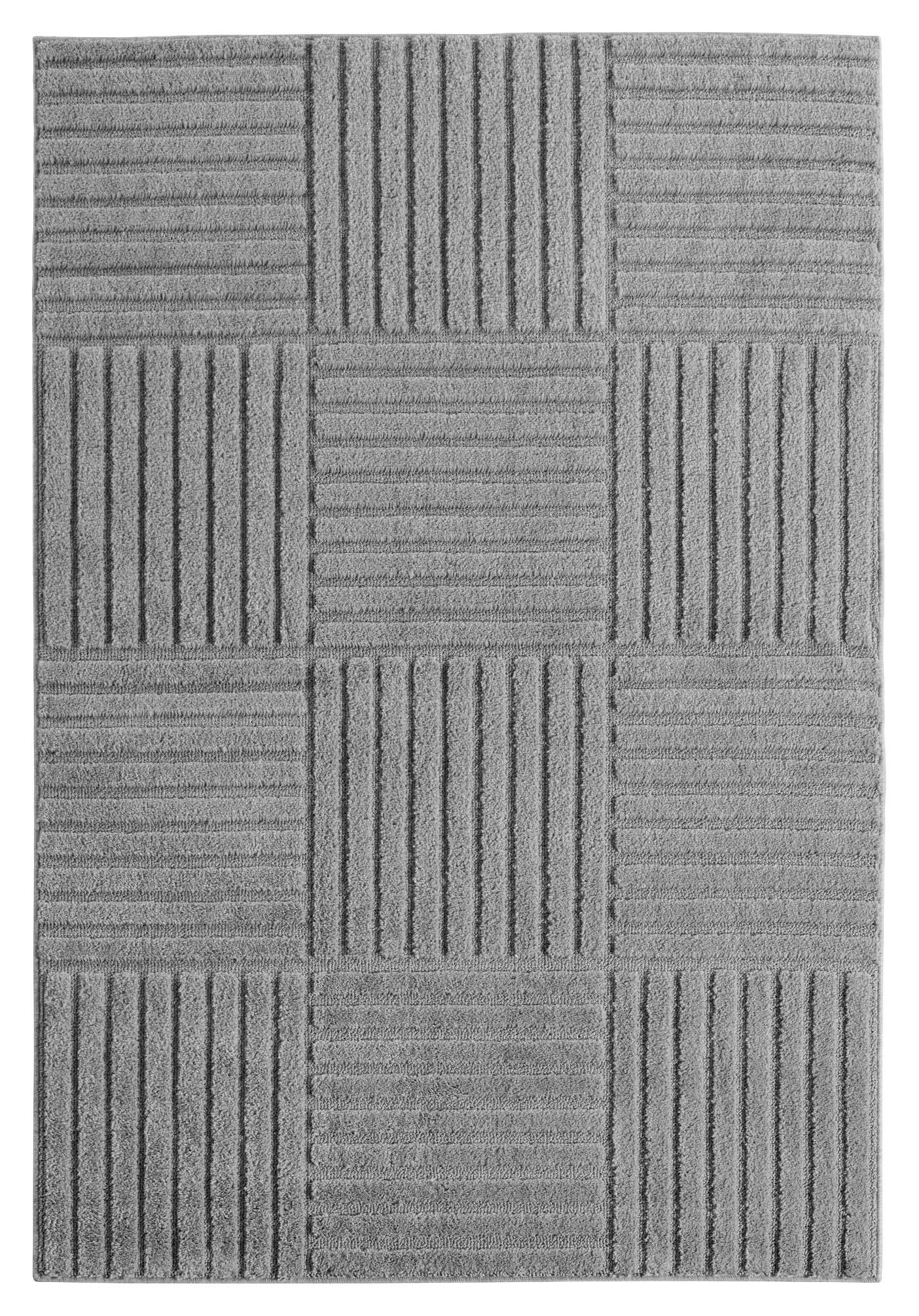 Ayyildiz Kurzflorteppich ART silber B/H/L: ca. 120x0,8x170 cm