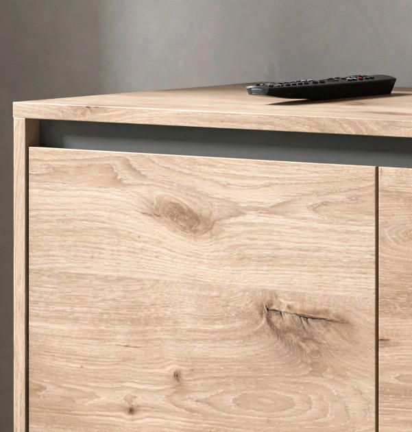 Thumbnail - TV-Lowboard Balton Oak Eiche Viking Nachbildung B/H/T: ca. 184x67x40 cm