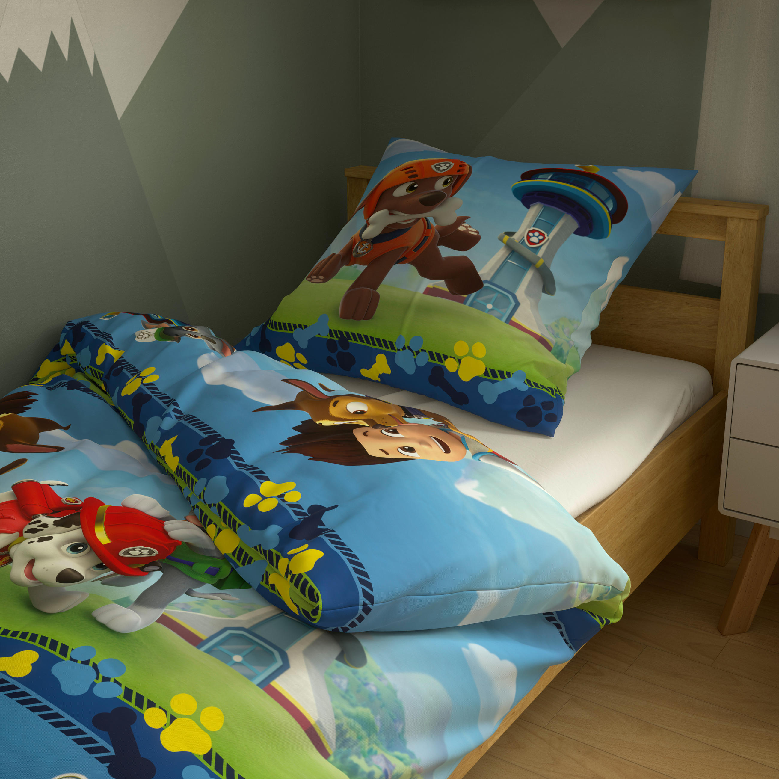 Thumbnail - Microfaser Bettwäsche Paw Patrol